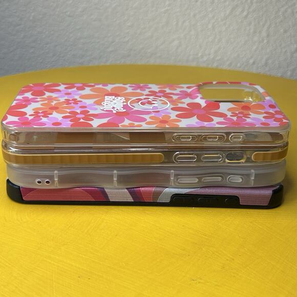 iPhone 15 Pro MagSafe Cases Lot Of 4 Feminine Girly Cases Floral glitter Wavy - Picture 8 of 12